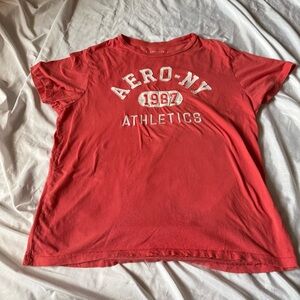 Aeropostale Red Graphic Tee